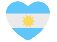 Imán para dorsal Argentina