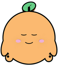 Imán para dorsal Naranja chill