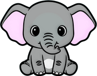 Imán para dorsal elefante