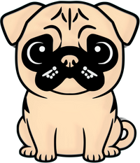 Imán para dorsal pug